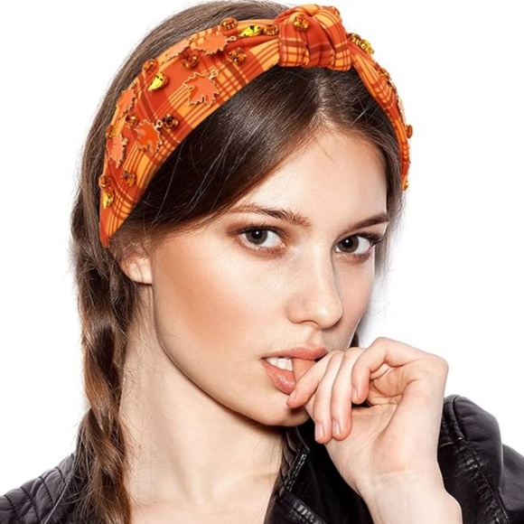 Shiraleah Embellished Yellow Headbands yellow and orange main image 4